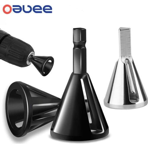 Oauee Stainless Drill Bit Deburring External Chamfer Tool Hardness Steel Metal Remove Burr Tools 28mm for Drills