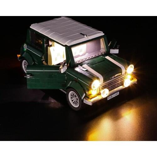 LED light up kit for lego 10242 Building Blocks Bricks 21002 Creators Car Model Toys (only light)