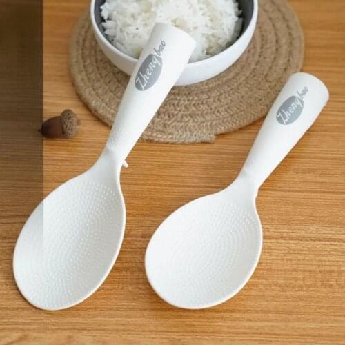 Food grade heat resistant PP Rice Spoon heat resistant Sushi Scoop Silicone plastic Rice Paddle2