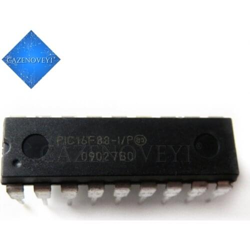 1pcs/lot PIC16F88-I/P PIC16F88 16F88-I/P 16F88 DIP-18 In Stock