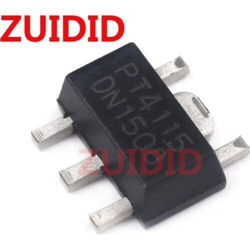 20pcs PT4115B89E SOT89-5 PT4115 SOT SOT-89 SMD 30V, 1.2A Step-down High Brightness LED Driver with 5000:1 Dimming