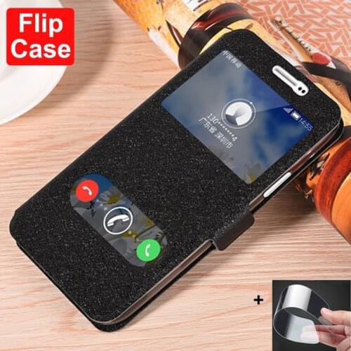 5.5" Phone case For Samsung galaxy E7 case shell open window PU leather case for Samsung E 7 E7000 E7009 E700F flip case