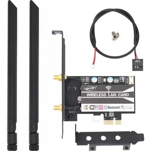 Dual Band BCM94360CS2 PCI-E 867Mbps 802.11AC BT4.0 Wifi PCI-Express Adapter Card