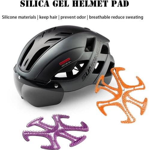 Helmet Bike Motorcycle Helmet Pad Breathable Universal Inner Lining Helmet Protection Inner Pads Riding Helmet Protection Pads