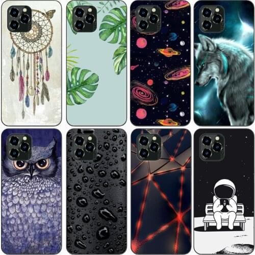 Fashion Soft silicone TPU Back Cover For Oukitel C21 Phone Funda Case For Oukitel C21 pro Cute Cartoon Case