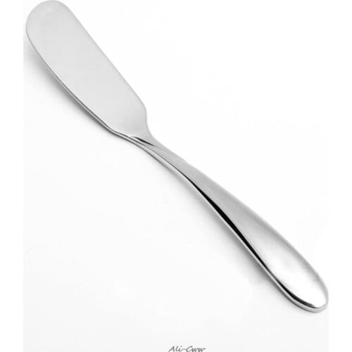 Stainless Utensil Cutlery Butter Knife Cheese Dessert Jam Spreader Breakfast Tool New