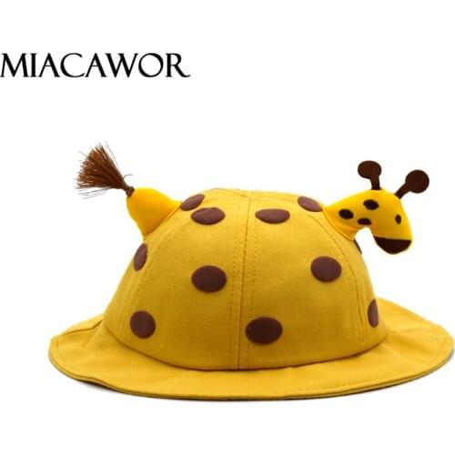 Explosion cartoon baby hat summer and autumn pure cotton breathable sun hat unisex spring bucket cover kid accessories children