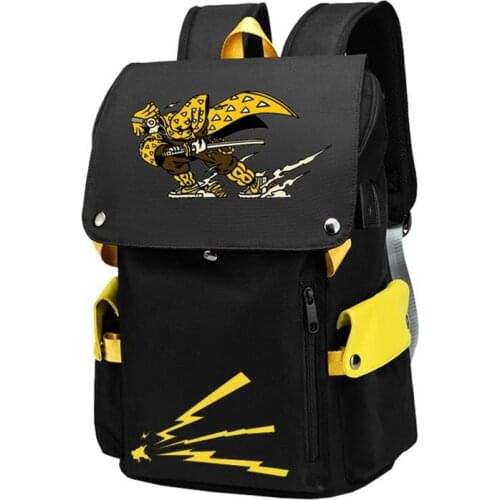 Backpack Boys And Girls' Ghost Killing Blade Schoolbag Animation Backpack High Capacity Creative Trend Junior shoulder bag