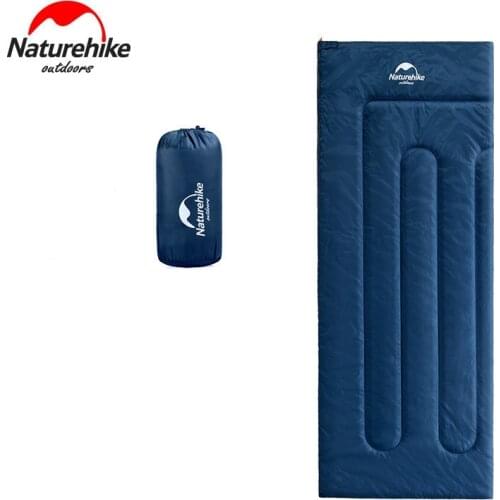 NaturehikeOutdoor Camping Sleeping Bag Summer 3 season Cotton Adult Sleeping Bags Ultralight Camping Hiking Equipment