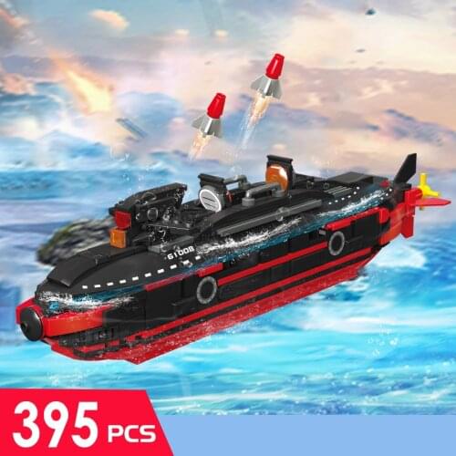 Military Series Chinese Navy Type 096 Strategic Submarine Sailor soldier Figures DIY Model Building Blocks Bricks Toys Gifts