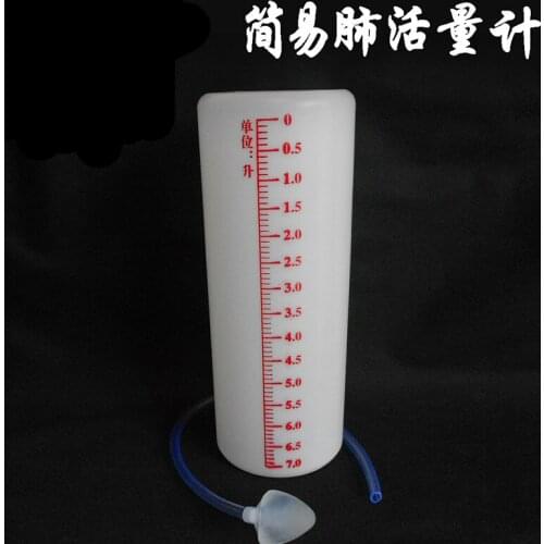 1pc simple spirometer Student spirometry Biological experiment equipment Teaching equipment