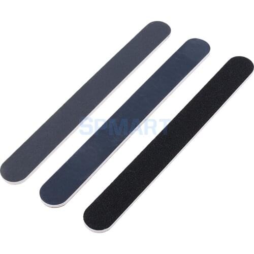 3pcs/set Sandpaper Polished Article Strips Edge Grinding Bar for Wood Model