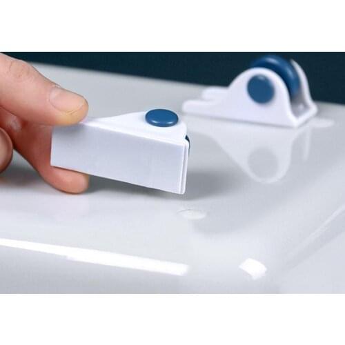 4pcs/Set Adhesive Pulley Storage Box Casters Trash Can Self Adhesive Furniture Caster Wheel Silent No Scratches Box Wheels