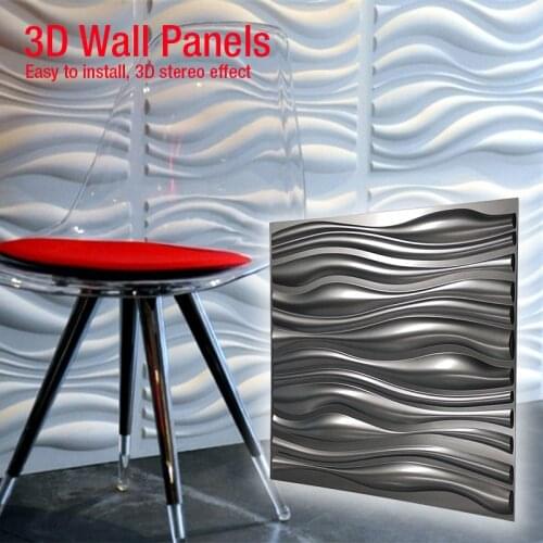 50x50cm 4 Pcs 3D three-dimensional wall sticker decorative living room wallpaper mural waterproof 3D wall sticker bathroom