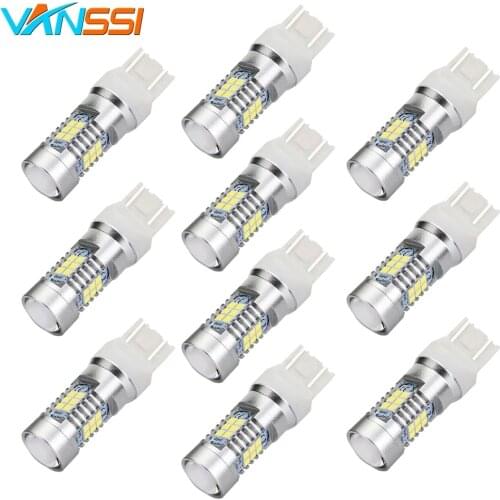 6000k White T20 7440 W21W/7441 7443 7444 W21/5W LED Bulbs for Turn Signal Backup Reverse Tail Brake Light Bulbs