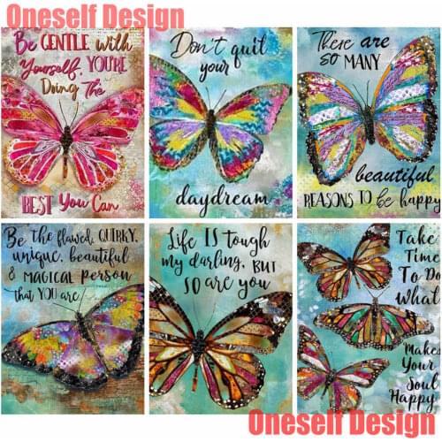 Butterfly 5d diamond painting full animal diy diamond mosaic sale beautiful butterfly diamond embroidery full square/round cat