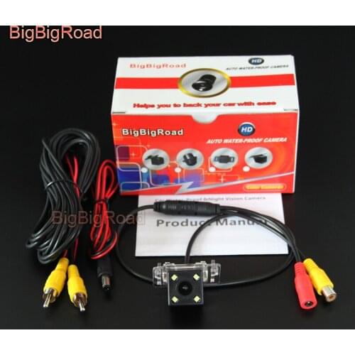 BigBigRoad Car Rear View Reverse Backup Camera For Toyota Camry 2002 2003 2004 2006 2007 2008 Night Vision CCD Parking Camera