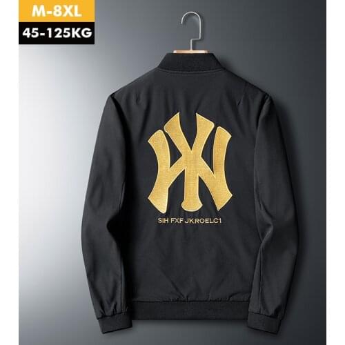 Fashion Embroidery Bomber Jacket Men Hip Hop Windbreakers Baseball Jacket 2021 Mens Spring Streetwear Man Jacket Plus Size