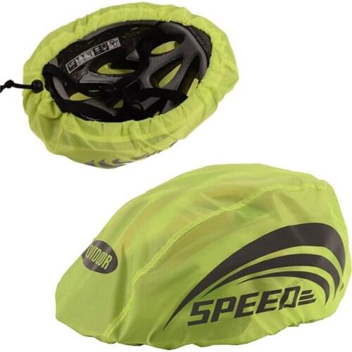 Bike Helmet Rain Covers Bicycle Waterproof Helmet Cover Reflective Riding Wind Protection for Adult Kids Helmets