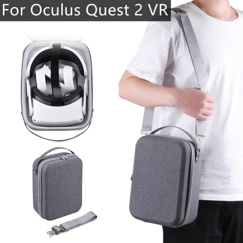 For Oculus Quest 2 VR Headset Storage Bag Virtual Reality Goggles Carrying Case Handbag Shoulder Bag for Quest 2 Accessories