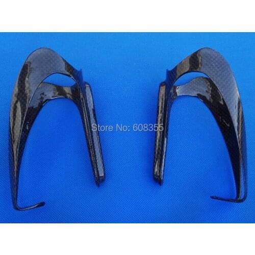 Carbon glossy MTB Mountain Road bike bicycle water Bottle cage - 2 Pcs Cages BC11