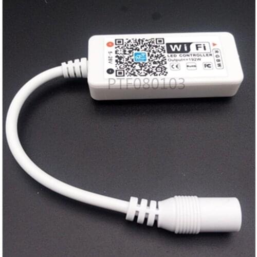5pcs 192W RGBW Wifi LED RGB Controler DC12V MIni Wifi RGB / RGBW LED Controller for RGB / RGBW LED Strip