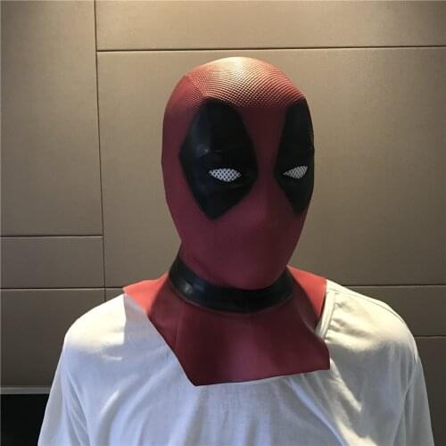 Deadpool Masque latex Masks Halloween Costume Movie Cosplay mask Adults Party props