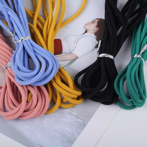 3mm 4mm Elastic Colorful High Quality Round Elastic Ribbon Round Band For Hairline Band Elastic Line DIY Sewing Accessory