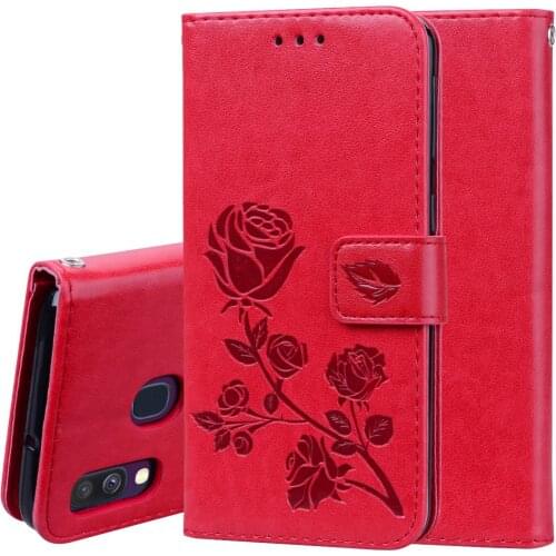 Magnetic Flip Case For Samsung Galaxy A40 A 40 Case Cover Leather Wallet Card Holder Bookcase PU Stand Wallet Cover