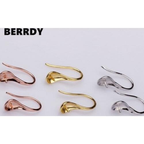 Fashion Pearl Earrings Mountings, Earrings Findings, Earrings Settings Jewelry Parts Fittings Stud Earrings Accessories