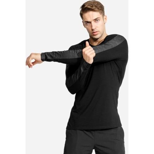 New Youth Long Sleeve Four Sports Quick-drying Slim Breathable Basketball Training Bottoming Run Tshirt Sports Clothing Men