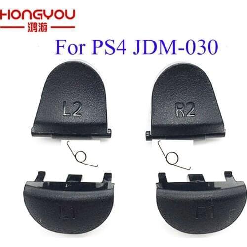100sets/lot New JDS 030 JDM-030 L2 R2 L1 R1 Trigger Button with Springs For PS4 controller