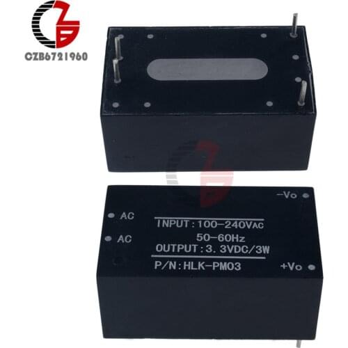 HLK-PM03 AC-DC 220V to 3.3V Step Down Buck Isolated Power Module