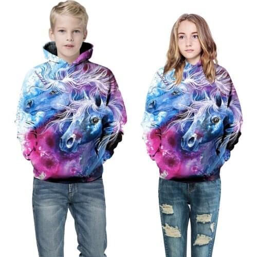 3D Teen Wolf Hoodies Fashion 3D Printed Animal Boy Girl Childrens Clothing Shinning Wolf Design Sweatshirts Coat Casual Pullove