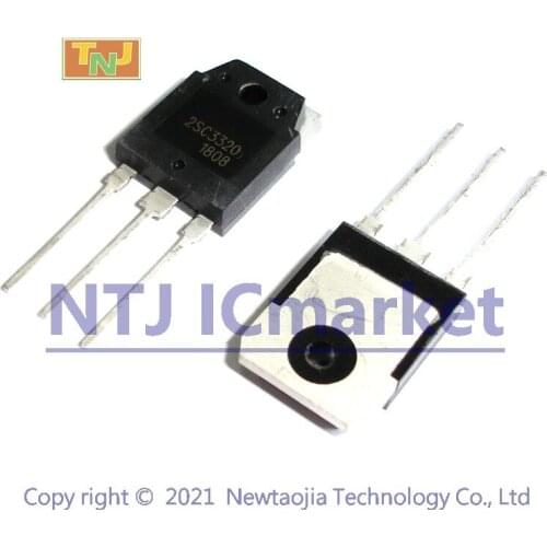 5 PCS 2SC3320 TO-247 C3320 TRIPLE DIFFUSED PLANER TYPE HIGH VOLTAGE HIGH SPEED SWITCH