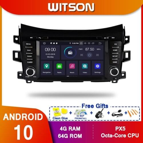 WITSON! Android10 Octa core(eight core) PX5 CAR DVD player For NISSAN NAVARA NP300 ALASKAN GPS RADIO