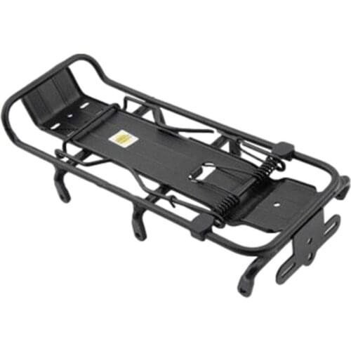 MTB Bike Rear Shelf Cycling Bicycle Rack Upgraded Bike Rack Aluminum Alloy Can Bear 65KG Luggage Rear Carrier Trunk For Bicycles