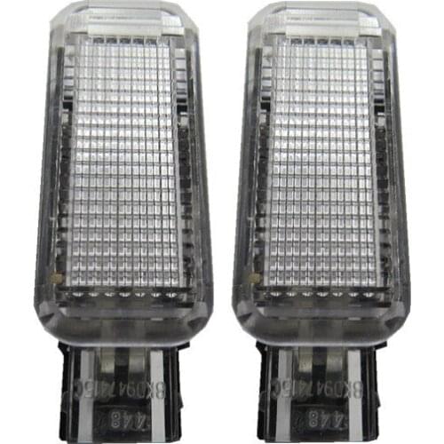 2pcs 8KD947415C Car White Door Panel Interior Warning Light Lamp For VW Sharan Phaeton Seat Audi A1 A2 A3 A4 A5 A6 A7