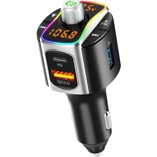 AGETUNR 3A USB Car Charger Quick Charge 3.0 3.0 FCP SCP AFC USB PD Fast Charging Car Phone Charger For Huawei Xiaomi iPhone 12