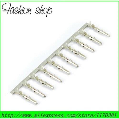 Free shipping 200PCS/ Lot Molex Male Crimp Terminal Pins for PC Connectors