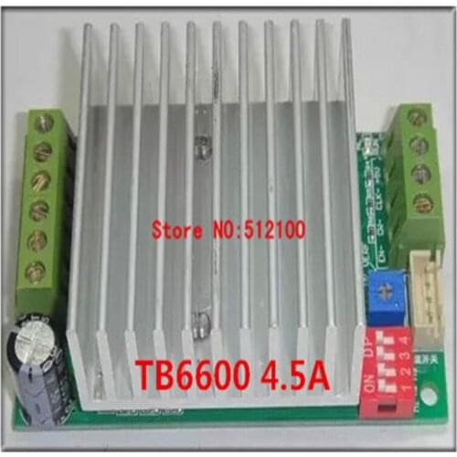Free shipping! 5PCS/LOT New Single Axis TB6600 4.5 A stepping motor drive stepper motor driver board single axis controller