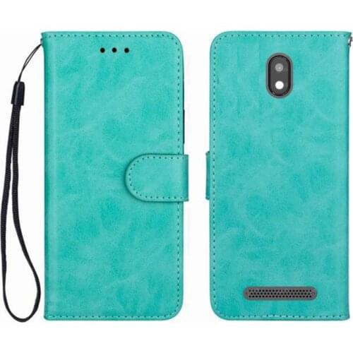 For DEXP AL250 A250 5" Wallet Case High Quality Flip Leather Protective Phone Support Cover