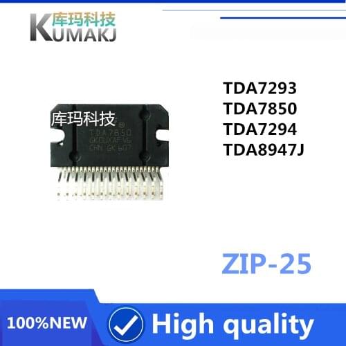 1PCS TDA7850 TDA7293 TDA7294 TDA8947J TDA7377 TDA7379 ZIP-25 Four channel car amplifier audio power amplifier IC chip