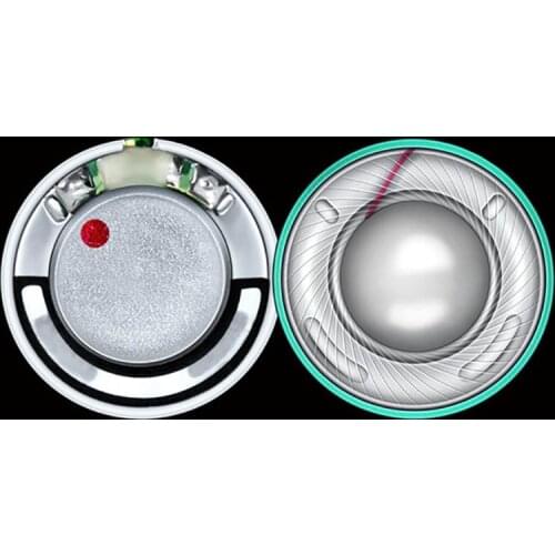 10pcs/lot 14.2mm Speaker Replacement For Earphone Repair DIY Parts Titanium Composite Film Loudspeaker Drive Units 100% Tested