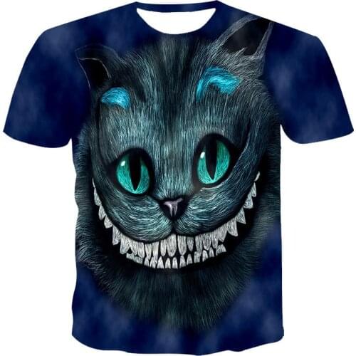 Summer 3d creative cartoon graphic t-shirts for men novelty comfortable breathable anime graphic mens t-shirts boys cool top