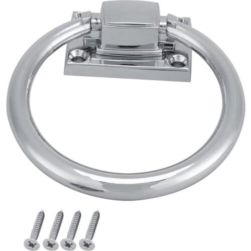 Metal Ring Pull Cabinet Ring Pulls Furniture Cabinet Handle Door Knocker With Screws For Wooden Drawer Door