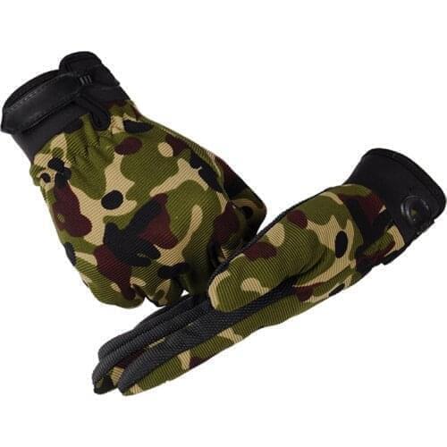 Mens Tactical Full Finger Gloves Lightweight Breathable Outdoor Cycling Military Gloves Non-Slip Wear-Resistant Dropshipping