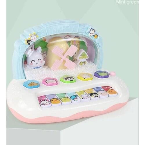 Musical Instrument Toy for Developing Cognitive Capacities of Babies and Toddlers Snowflake Music Piano
