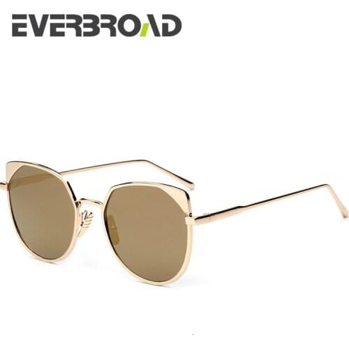 Sunglasses Women Cateye Shape Eyeglasses Frame Metal Nose Pad High Quality Oculos De Sol EV2770