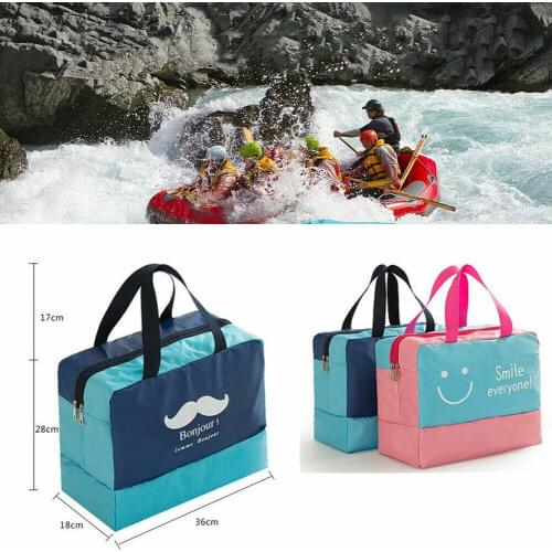 Foldable Beach Swimming Bag Dry Wet Sport Pool Handbag Waterproof Outdoor Travel Storage